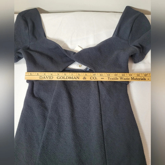 NWT Maeve by Anthropologie Cut-Out Mini Dress sz M - Picture 8 of 10